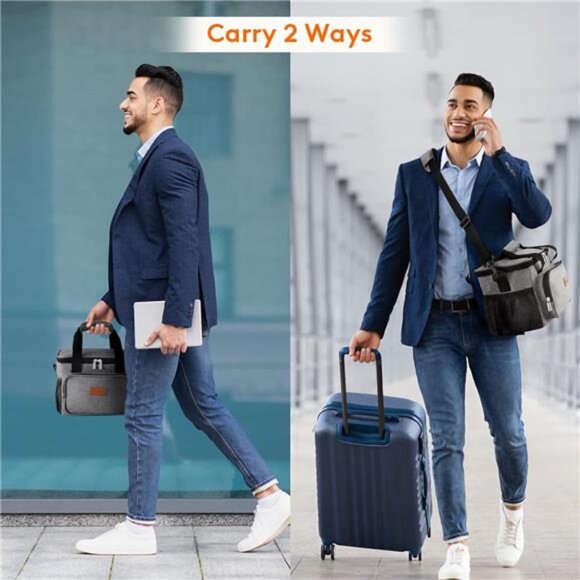 Lifewit Large Lunch Bag Insulated Lunch Box Soft Cooler Cooling Tote for Adult - Picture 5 of 7